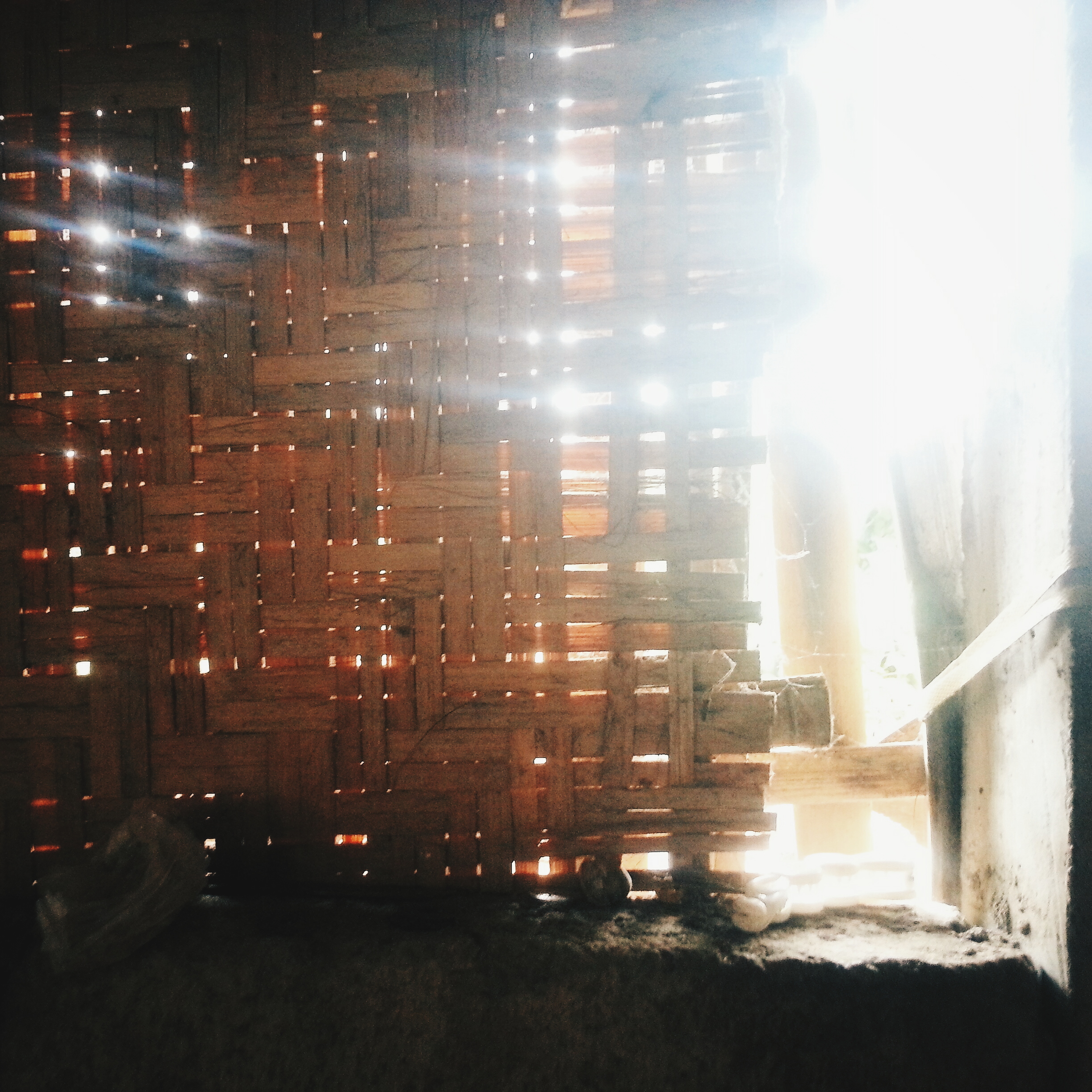 Wall patterns of the kitchen