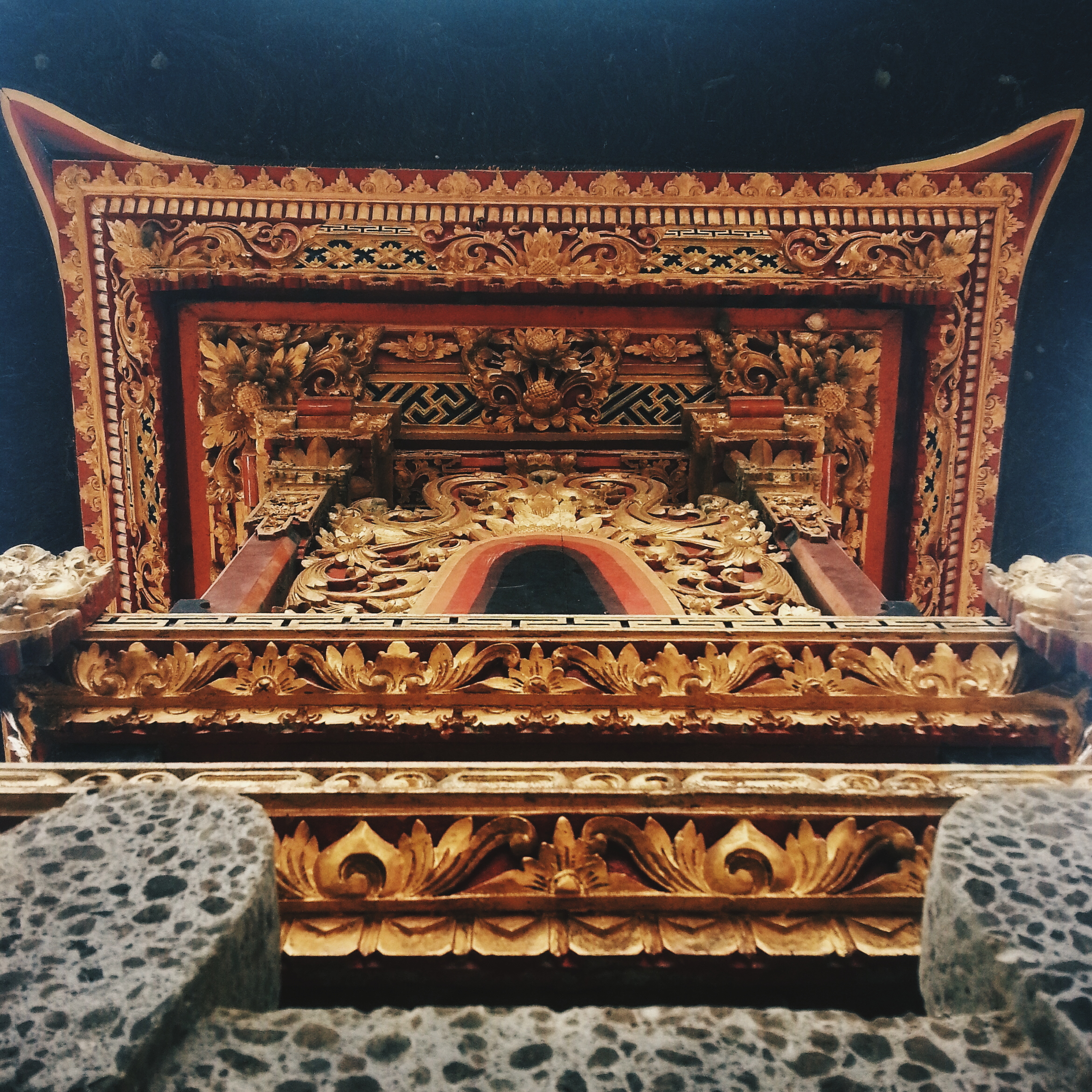 A 'Candi' with beautiful patterns